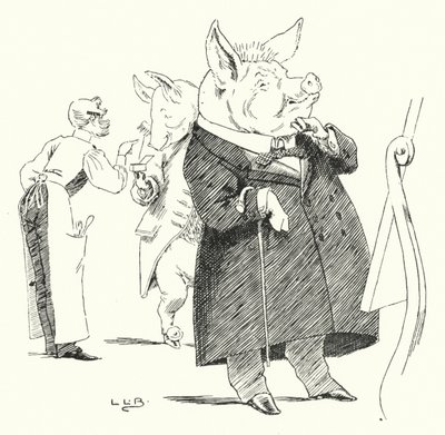 Barbier, barbier, rase un cochon; combien de poils feront une perruque? - Leonard Leslie Brooke