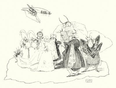 Fiddle-de-dee, fiddle-de-dee (gravure) - Leonard Leslie Brooke