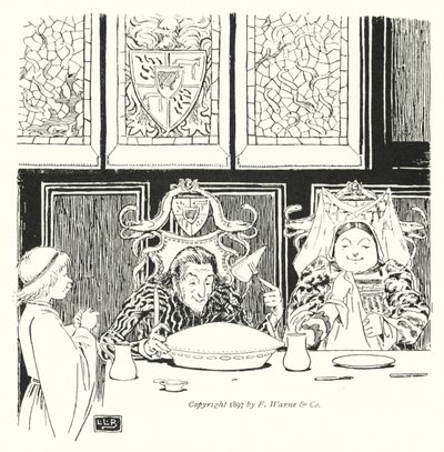 Jack Sprat ne pouvait pas manger de gras, sa femme ne pouvait pas manger de maigre - Leonard Leslie Brooke