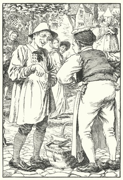Simple Simon (gravure) - Leonard Leslie Brooke