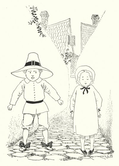 Il y avait un petit garçon et une petite fille qui vivaient dans une allée - Leonard Leslie Brooke
