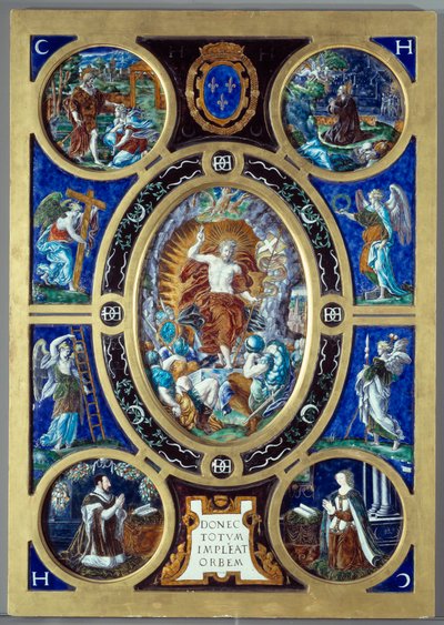 Retable de la Sainte Chapelle : la Résurrection - Leonard Limosin
