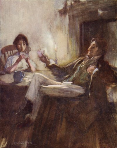 Dick Swiveller et la marquise - Leonard Raven Hill