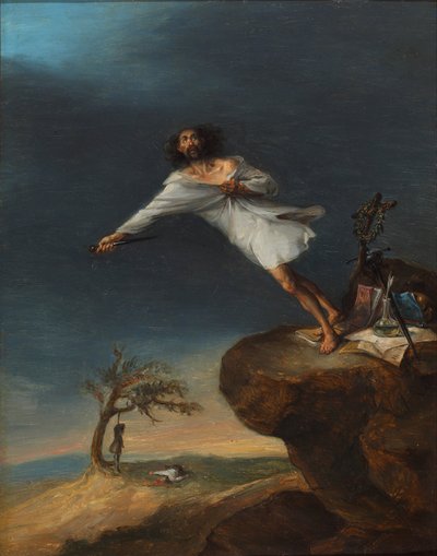 Satire du suicide romantique - Leonardo Alenza