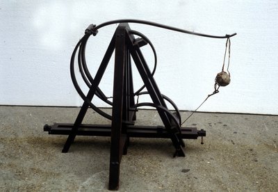 Une catapulte. Modèle d