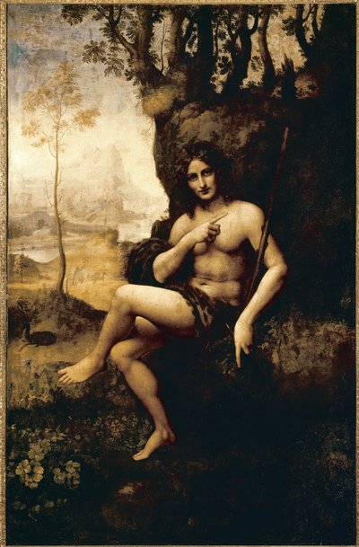 Bacchus - Leonardo da (studio of) Vinci
