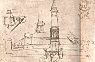 Architecture pour châteaux - Leonardo da Vinci