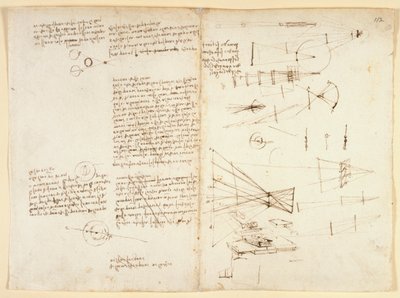 Notes, croquis et un diagramme sur les propriétés de l