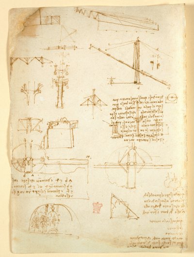 Notes et croquis sur la mécanique, tirés du 
