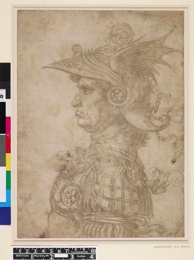 Buste de guerrier - Leonardo da Vinci