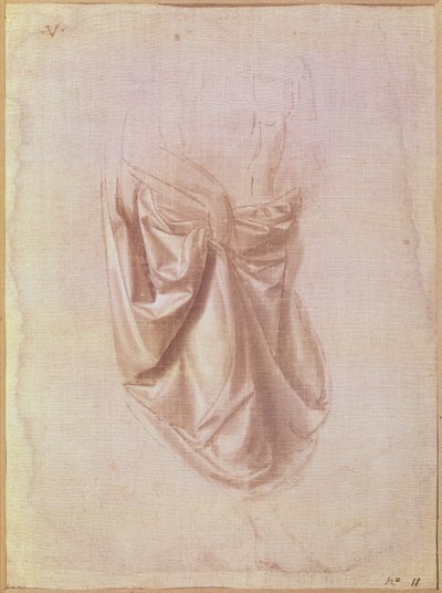 Étude de draperie - Leonardo da Vinci