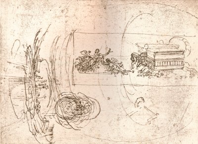 Études pour compositions allégoriques, vers 1472-1519 - Leonardo da Vinci