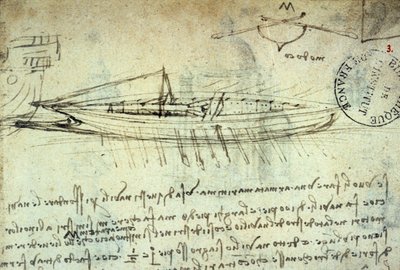 Étude de bateau équipé d