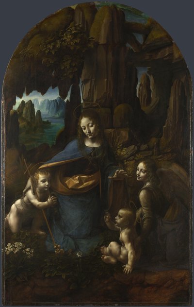 La Vierge aux rochers, entre 1492 et 1508 - Leonardo da Vinci