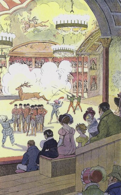 Au cirque Franconi - Leonce Burret