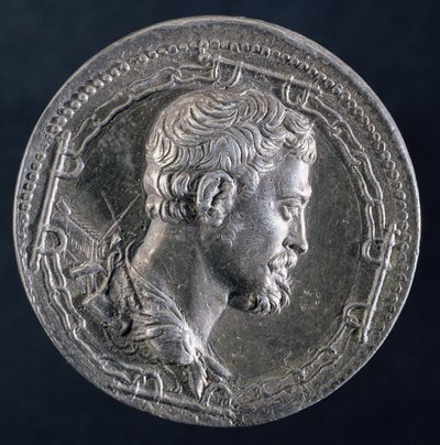 Revers du médaillon d