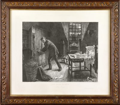 Le chemin de la ruine : La fin - Leopold Flameng