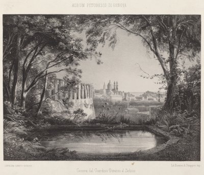 Gênes au Giardino Durazzo al Zerbino - Leopoldina Zanetti Borzino