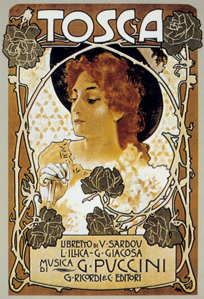 Couverture par Leopoldo Metlicovitz de la partition de l