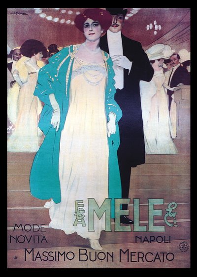 Tenue formelle par Mele - Leopoldo Metlicovitz
