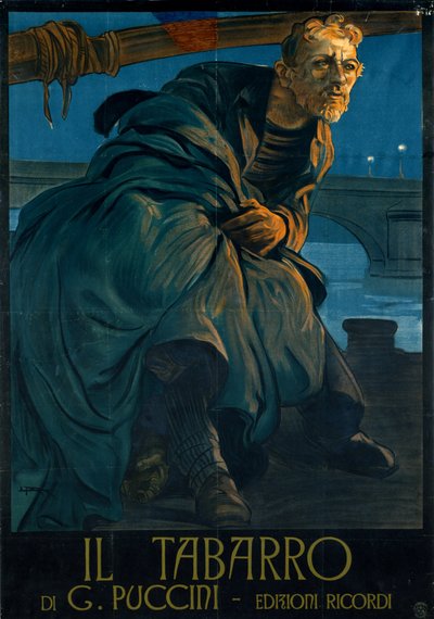 Opéra Il tabarro de Giacomo Puccini - Leopoldo Metlicovitz