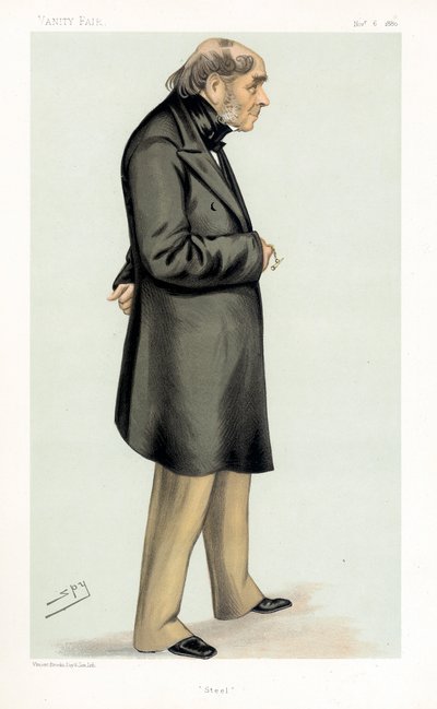 Henry Bessemer, ingénieur, inventeur et industriel britannique, 1880 - Leslie Matthew Ward