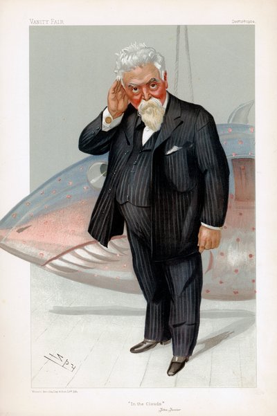 Hiram Stevens Maxim, inventeur et ingénieur britannique d