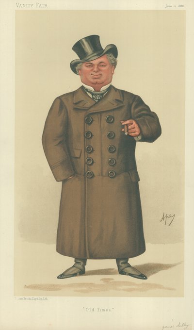 James Selby, Old Times, 12 juin 1886, caricature de Vanity Fair - Leslie Matthew Ward