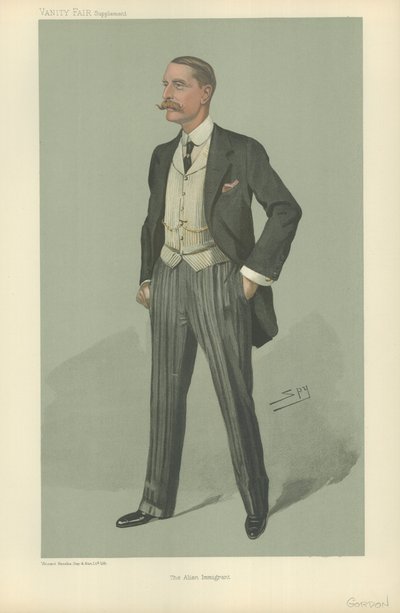 Major William Eden Evans-Gordon - Leslie Matthew Ward