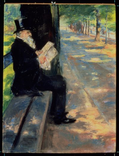 Gentleman dans un zoo, c.1900 - Lesser Ury