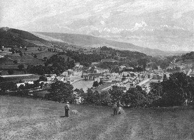 Llangollen et Crow Castle, vers 1900 - Lettsome and Sons