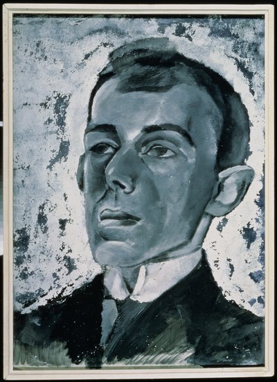 Portrait du poète Ossip Mandelstam (1891-1938) - Lev Aleksandrovitc Bruni