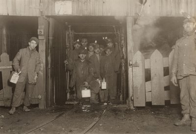 À la fin de la journée, Pennsylvanie, 7 janvier - Lewis Wickes Hine