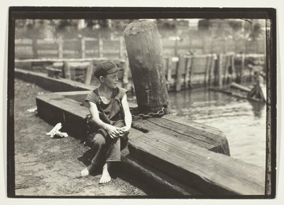 Sur le quai, New York - Lewis Wickes Hine