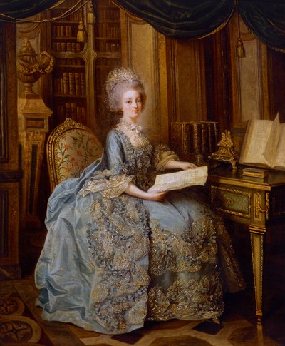 La Petite Reine ou Portrait de Madame Sophie - Lié Louis Périn Salbreux