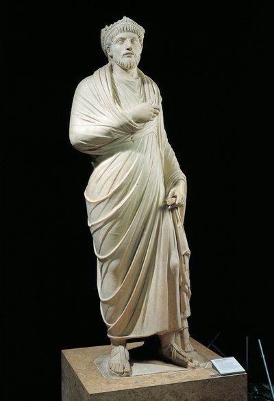 Statue en marbre de l
