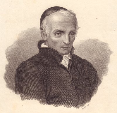 Portrait du religieux et théologien italien Ottavio Giovanni Battista Assarotti (1753-1829), gravure sur cuivre par Bonaldi - Unbekannt Unbekannt