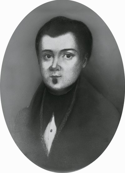 Portrait de Jacopo Ruffini (1805-1833), médecin et patriote italien, gravure - Unbekannt Unbekannt