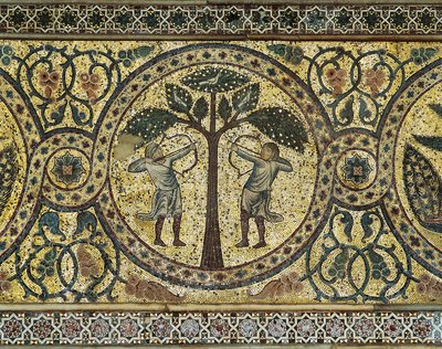 Deux chasseurs avec des arcs (détail) - Unbekannt Unbekannt