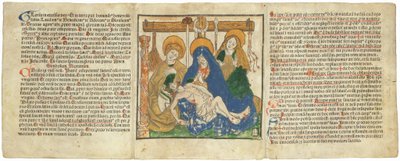 Une table de canon avec une lamentation - Lienhart Ysenhut