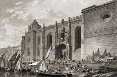 Mosteiro dos Jeronimos Belem, Lisbonne, de 