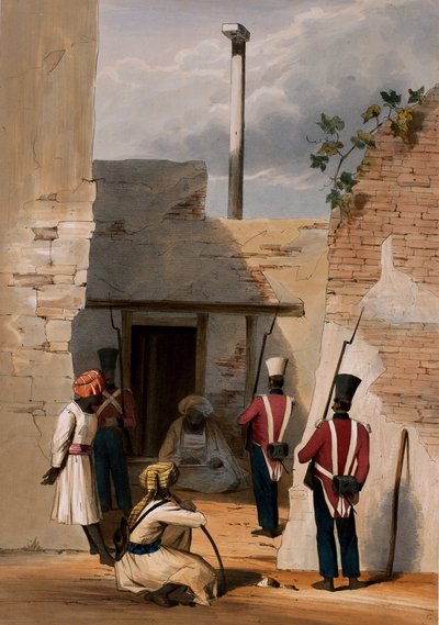 La prison de Hadjee Khan Kakus - Cabool, de 