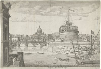 Vue de Rome - Lievin Cruyl