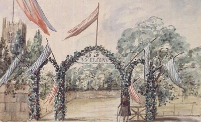 Réception du révérend Stephen et de Lady Fanny Cartwright à Aynhoe - Lili Cartwright