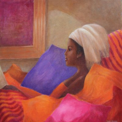 Dorcas lisant - Lincoln Seligman