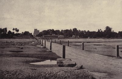 Madura : La rivière Vygay, avec chaussée, jusqu