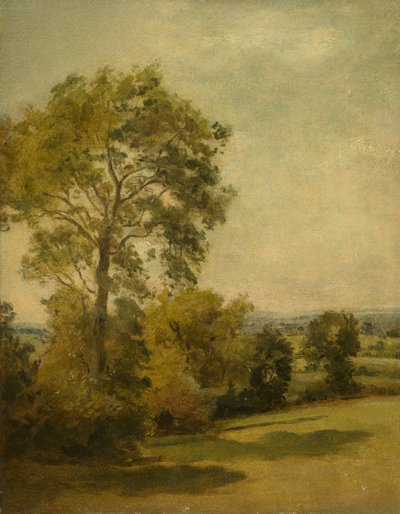 Arbre dans un paysage - Lionel Constable