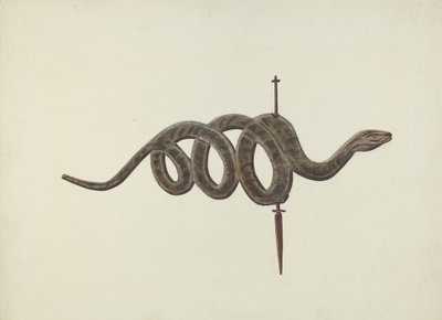 Girouette Serpent, vers 1938 - Lloyd Broome
