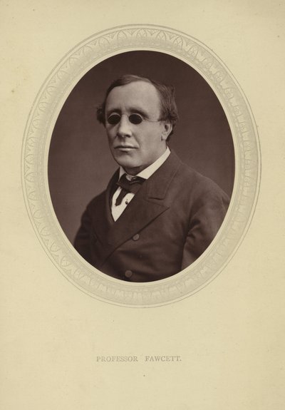 Portrait du professeur Henry Fawcett - Lock and Whitfield