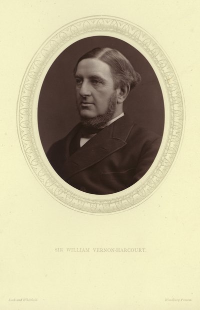 Portrait de Sir William Vernon Harcourt - Lock and Whitfield